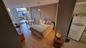 Very bright apartment queen bed + terrace /Palermo